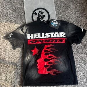 Hellstar Sports Black and Red Graphic Tee